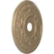 Ekena Millwork Baltimore PVC Medallion (Canopies up to 7 3/4"), 22"OD x 3 1/2"ID x 1"P, Metallic Champagne Mist CMP22BAECE - alternate 5
